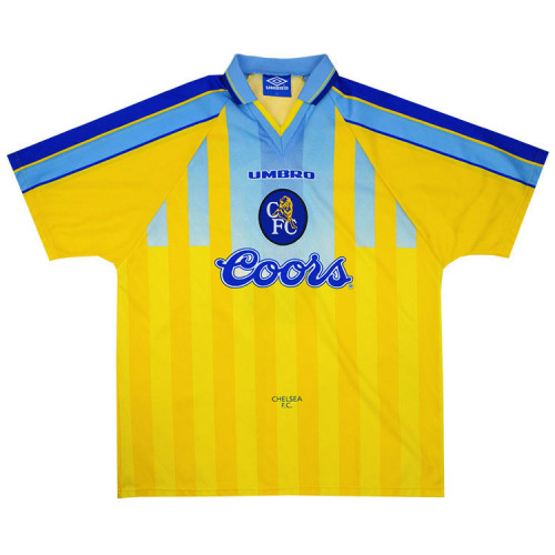 Chelsea 1996/1997 Away Retro Jersey #25 Zola