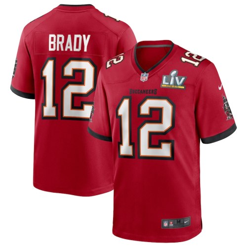 Men's Tom Brady Red Super Bowl LV Bound Player Limited Team Jersey