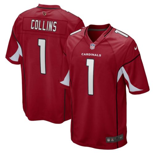 Men's Zaven Collins Cardinal 2021 Draft First Round Pick No. 16 Player Limited Team Jersey