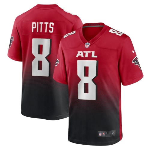 Men's Kyle Pitts Red 2021 Draft First Round Pick Alternate Player Limited Team Jersey