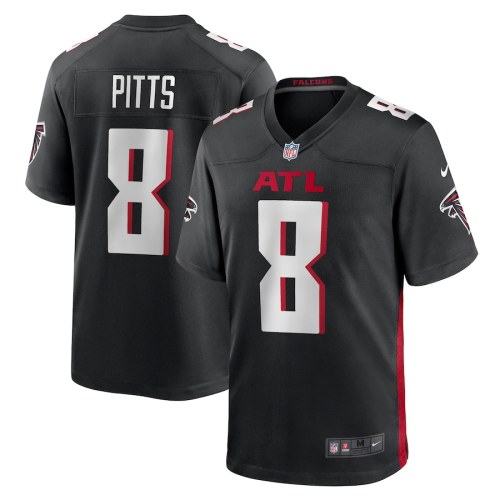Men's Kyle Pitts Black 2021 Draft First Round Pick Player Limited Team Jersey