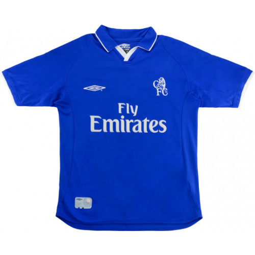 Chelsea 2001-2003 Home Retro Jersey Zola #25