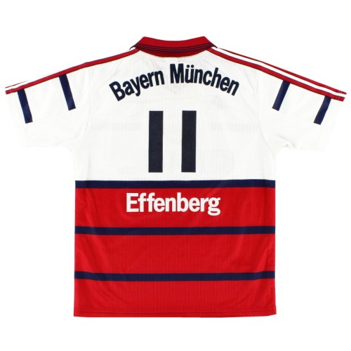 Bayern Munich 1998-2000 Home Retro Jersey Effenberg #11