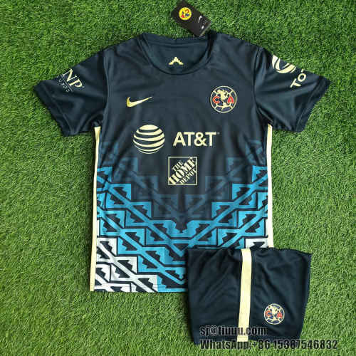 Club America 21 22 Away Jersey And Short Kit Shootjerseys