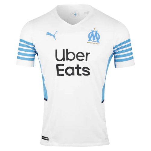Player Version Olympique Marseille 21/22 Home Authentic Jersey