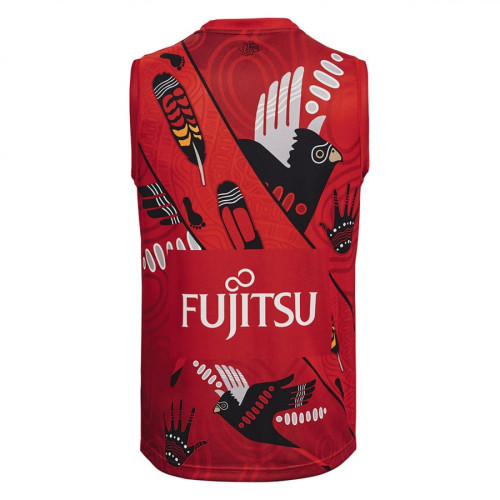 Essendon Bombers 2021 Men's Rugby Dreamtime Guernsey