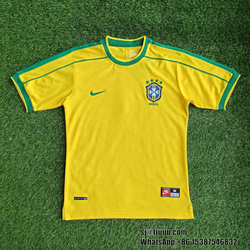 Brazil 1998/2000 Home Retro Jersey