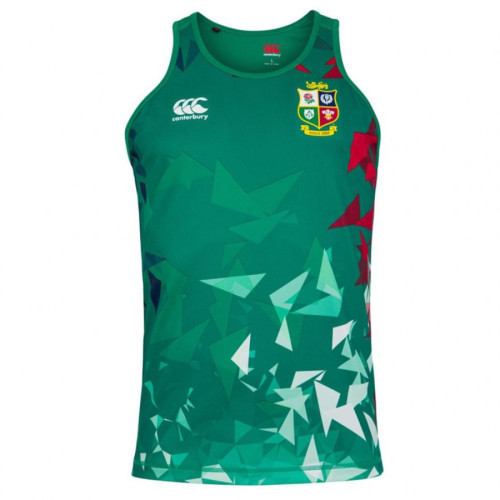 British And Irish Lions 2021 Mens Rugby Singlet - Green