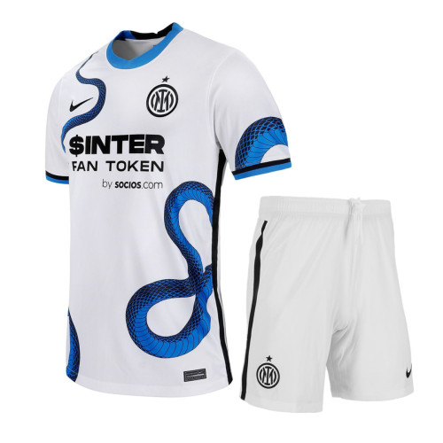 Kids Inter Milan 21/22 Away Jersey and Short Kit