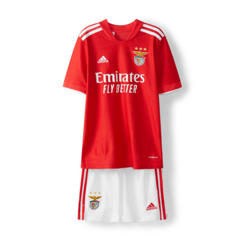 Kids Benfica 21/22 Home Jersey and Short Kit