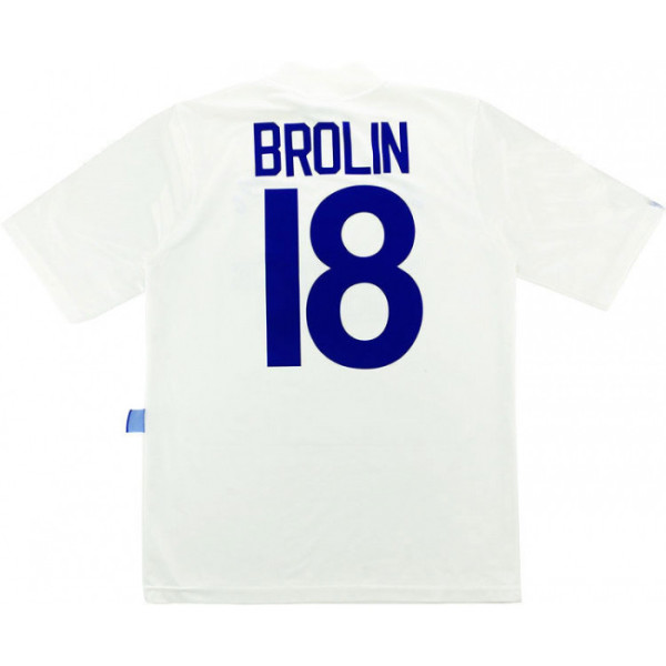 Leeds United 1995-96 Home Retro Jersey #16 Brolin