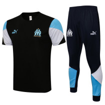 Olympique Marseille 21/22 Training Kit Black C702#