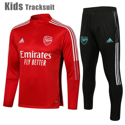 Kids ARS 21/22 Drill Tracksuit Red E546#
