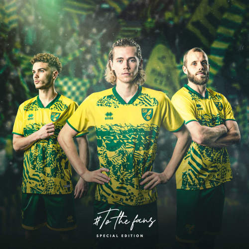 Thai Version Norwich City 20/21 To The Fans Special Edition Jersey