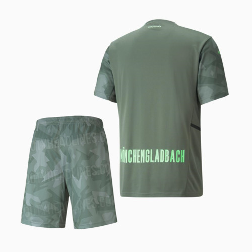 Borussia Mönchengladbach 21/22 Away Jersey and Short Kit