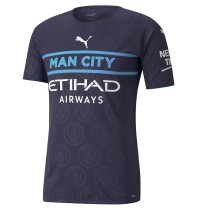 Player Version Manchester City 21/22 Third Authentic Jersey