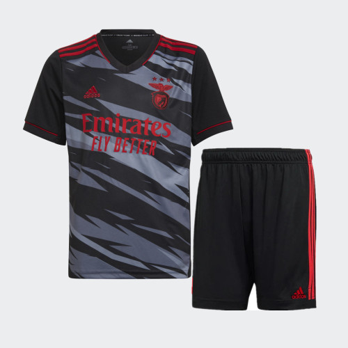 Kids Benfica 21/22 Third Jersey and Short Kit