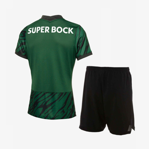Kids Sporting CP 21/22 Third Jersey and Short Kit