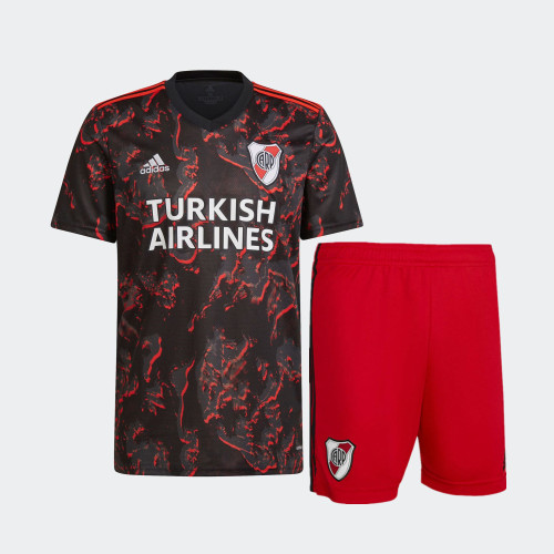Kids River Plate 21/22 Away Jersey and Short Kit - 120 Years Anniversary