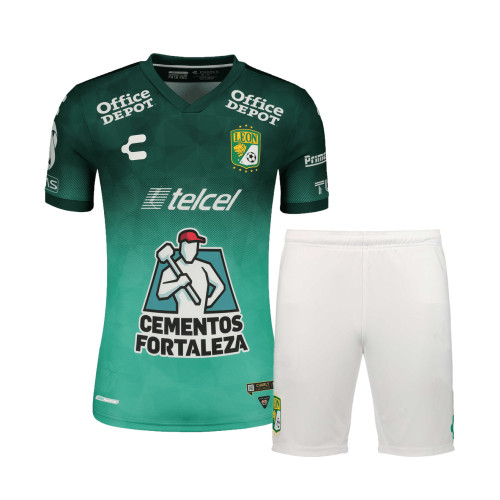 Kids Club León 21/22 Home Jersey and Short Kit