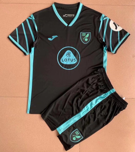 Norwich City 21/22 Away Jersey and Short Kit