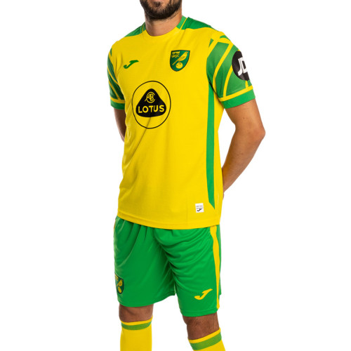 Norwich City 21/22 Home Jersey and Short Kit