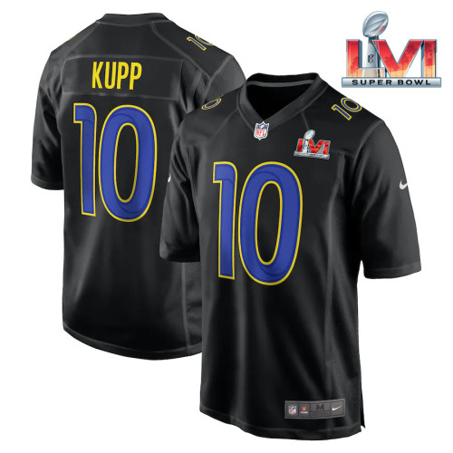 Men's Cooper Kupp Black Super Bowl LVI Bound Limited Fashion Jersey