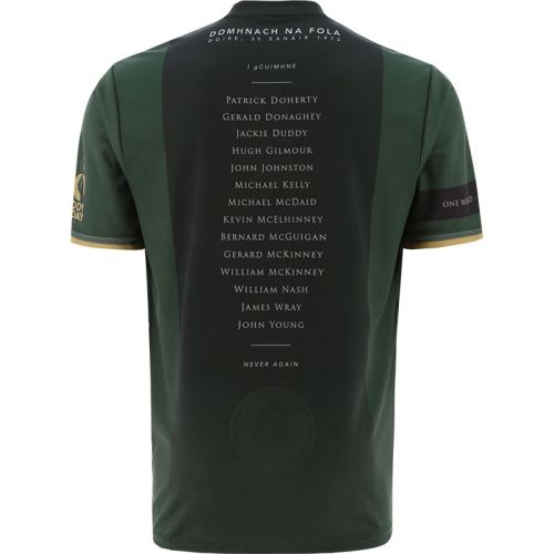 Derry Bloody Sunday Men's Commemoration Jersey - Green