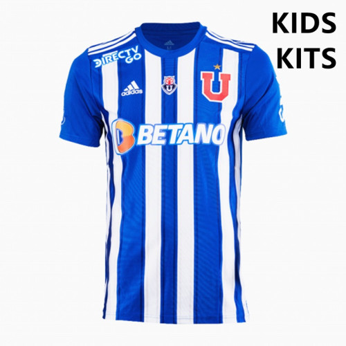 Kids Universidad de Chile 2022 Pre Season Jersey and Short Kit