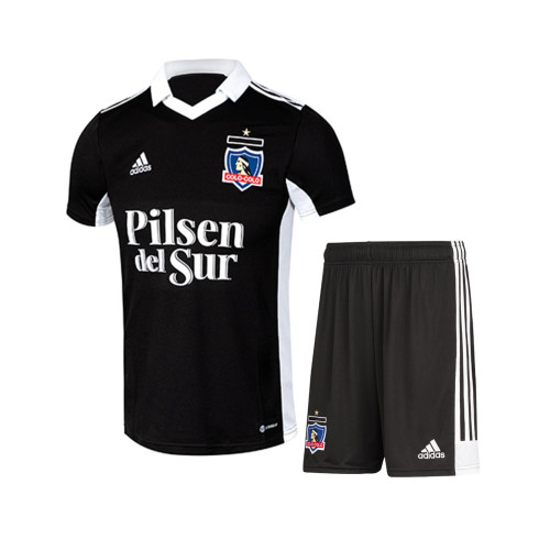 Kids Colo-Colo 2022 Away Jersey and Short Kit