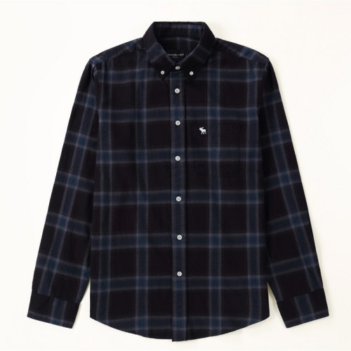 Men's Classic Long-sleeved Plaid Flannel Shirt ST204