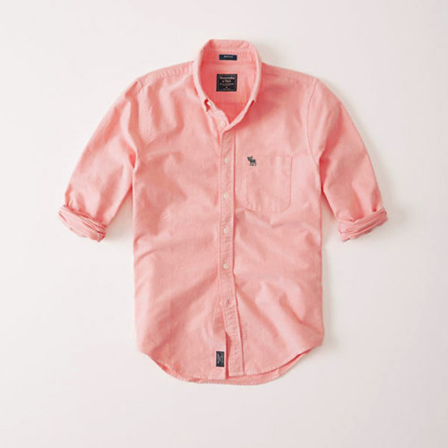 Men's Classic Long-sleeved Oxford Shirt H898-7