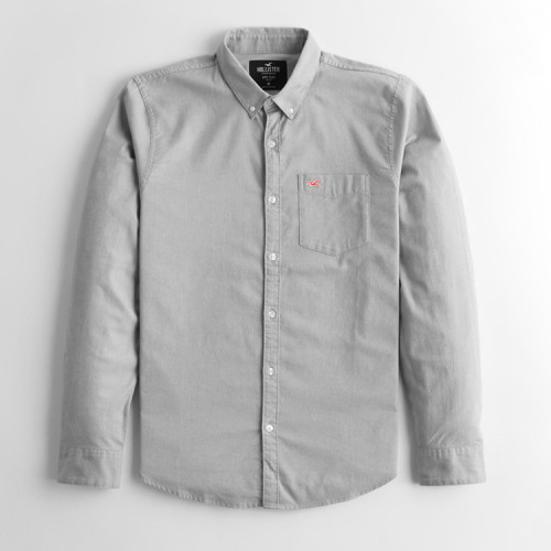 Men's Classic Long-sleeved Oxford Shirt H899-7