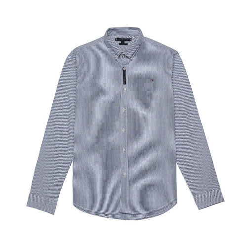 Men's Classic Long-sleeved Stripe Oxford Shirt H827-1