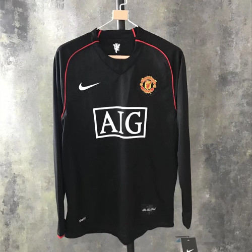Manchester United 2007/2008 Third Retro L/S Jersey