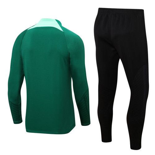 Nigeria 22/23 Half-Zip Training Sweatshirt and Pants Set