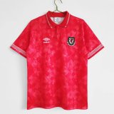 Wales 1990/1992 Home Retro Jersey