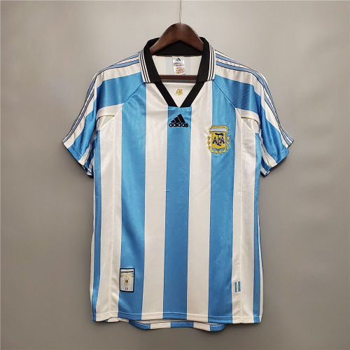 Argentina 1998 World Cup Home Retro Jersey