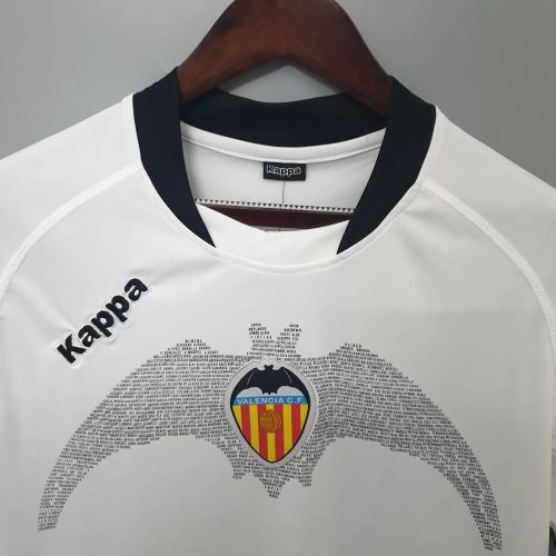 Valencia 2009/2010 Retro Home Jersey - 90th Anniversary