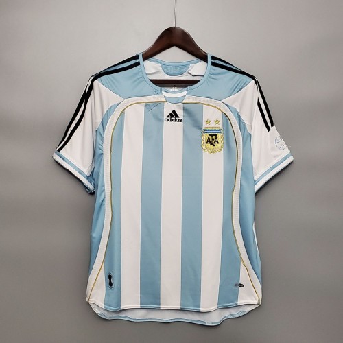 Argentina 2006 World Cup Home Retro Jersey