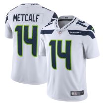 Men's DK Metcalf White Player Limited Team Jersey