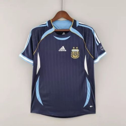 Argentina 2006 World Cup Away Retro Jersey