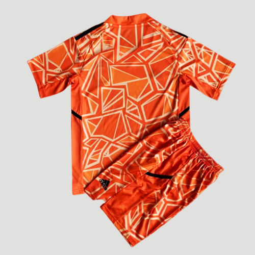 Bayern Munich 22/23 Goalkeeper Jersey and Short Kit - Orange