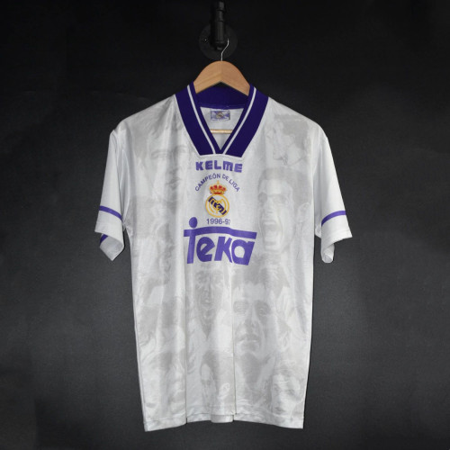 Real Madrid 1996/1997 Champions Retro Jersey