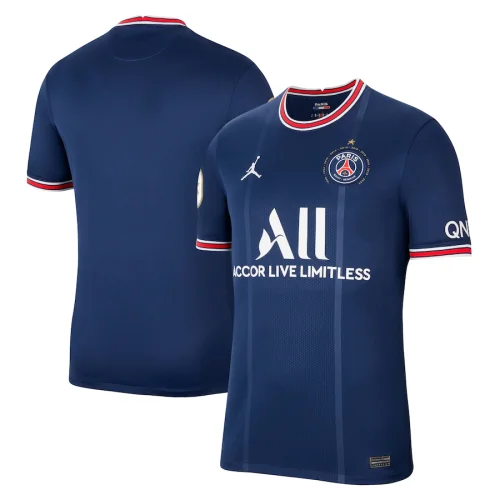 Player Version PSG 21/22 Champions 10th Title Home Authentic Jersey