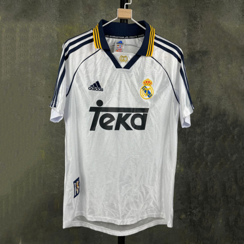Real Madrid 1998/2000 Home Retro Jersey