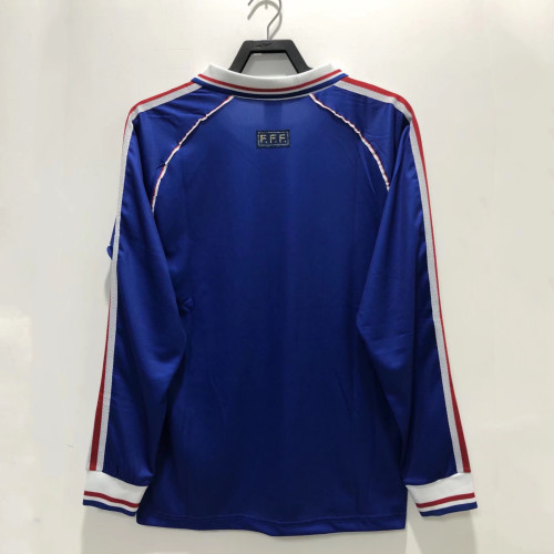 France 1998 World Cup Home Retro L/S Jersey