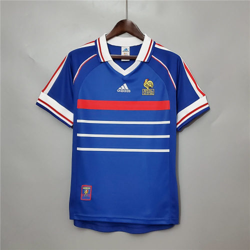 France 1998 Home Retro Jersey