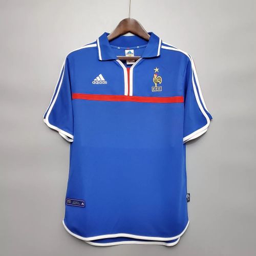 France 2000 Home Retro Jersey