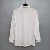 (On Sale) Real Madrid 2011/2012 Home Retro L/S Jersey